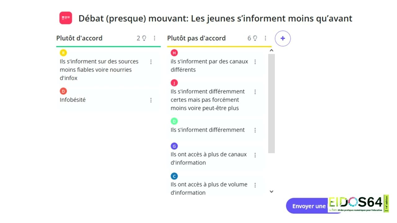Eidos 2022 - Atelier C06 : D-clics numériques - expression en ligne responsable