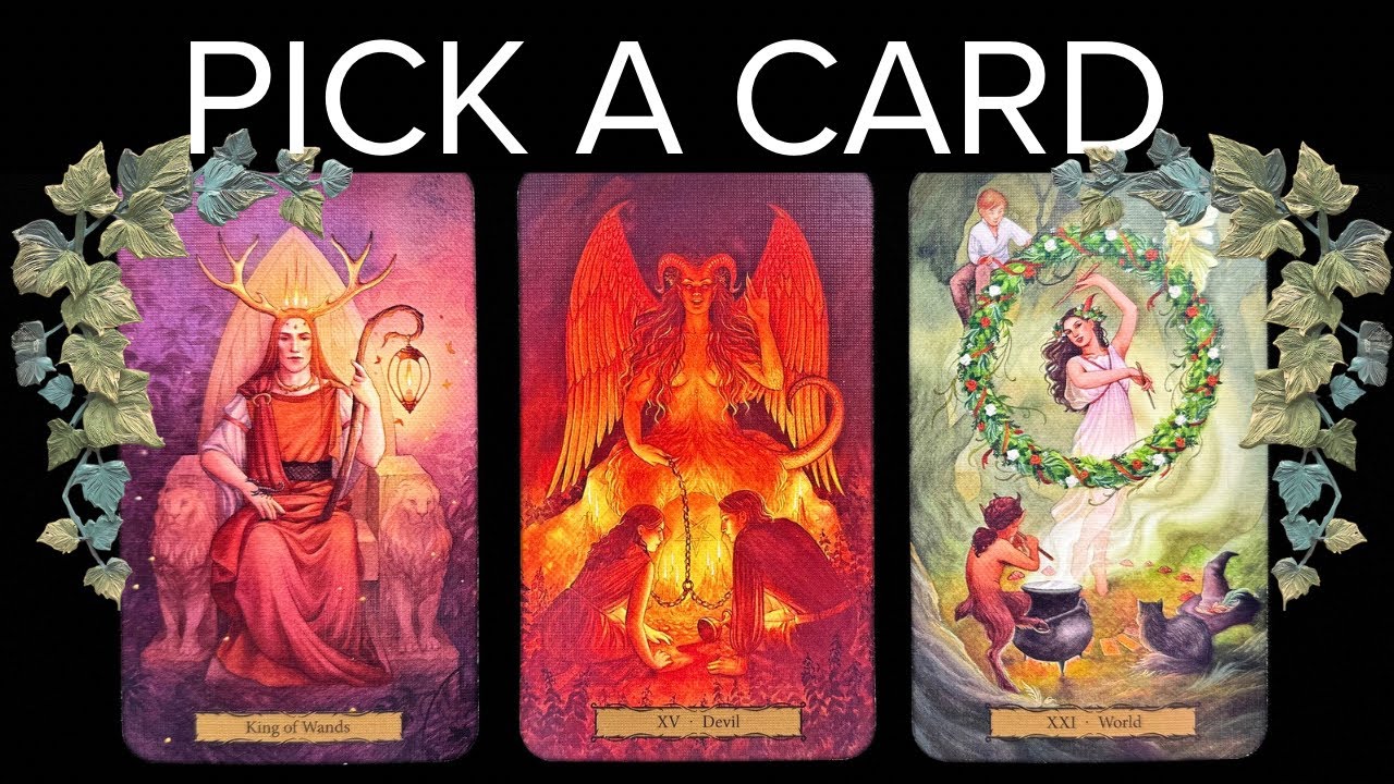 IMPORTANT MESSAGE FROM THE HORNED GOD 🦌 PICK A CARD TO RECEIVE 