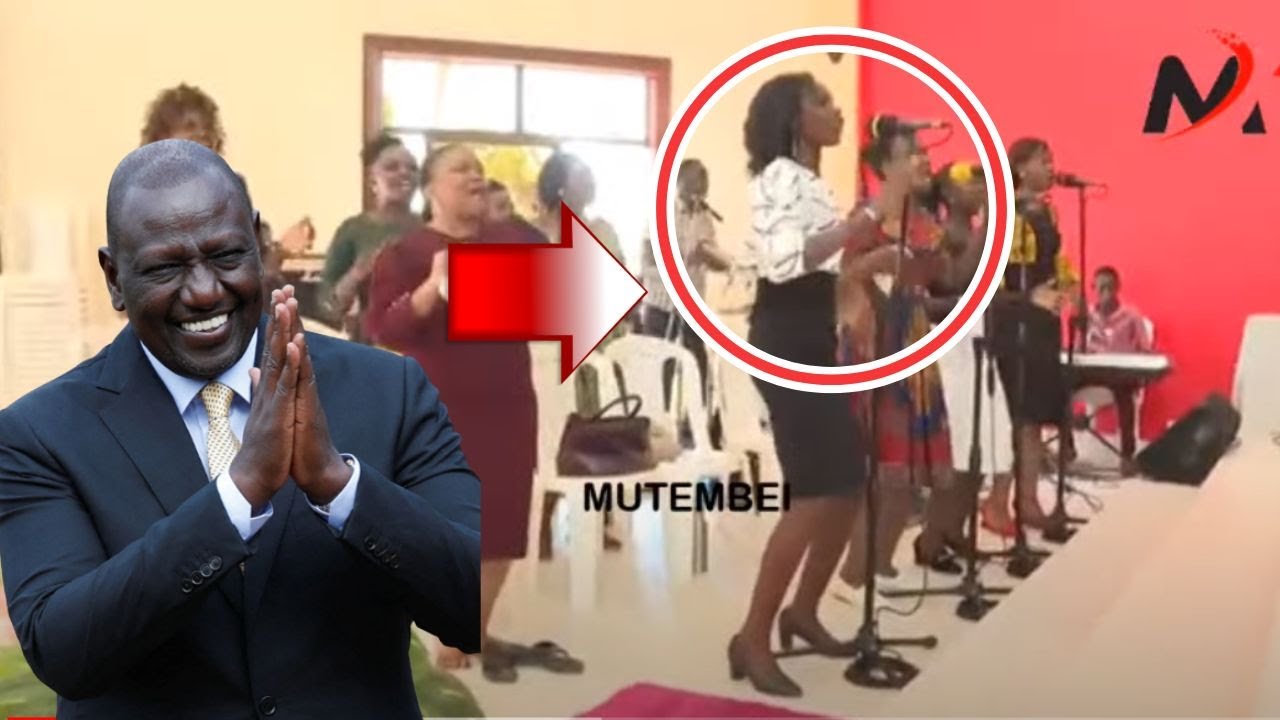 Watch This Lady Dancing Infront of William Ruto in Mombasa