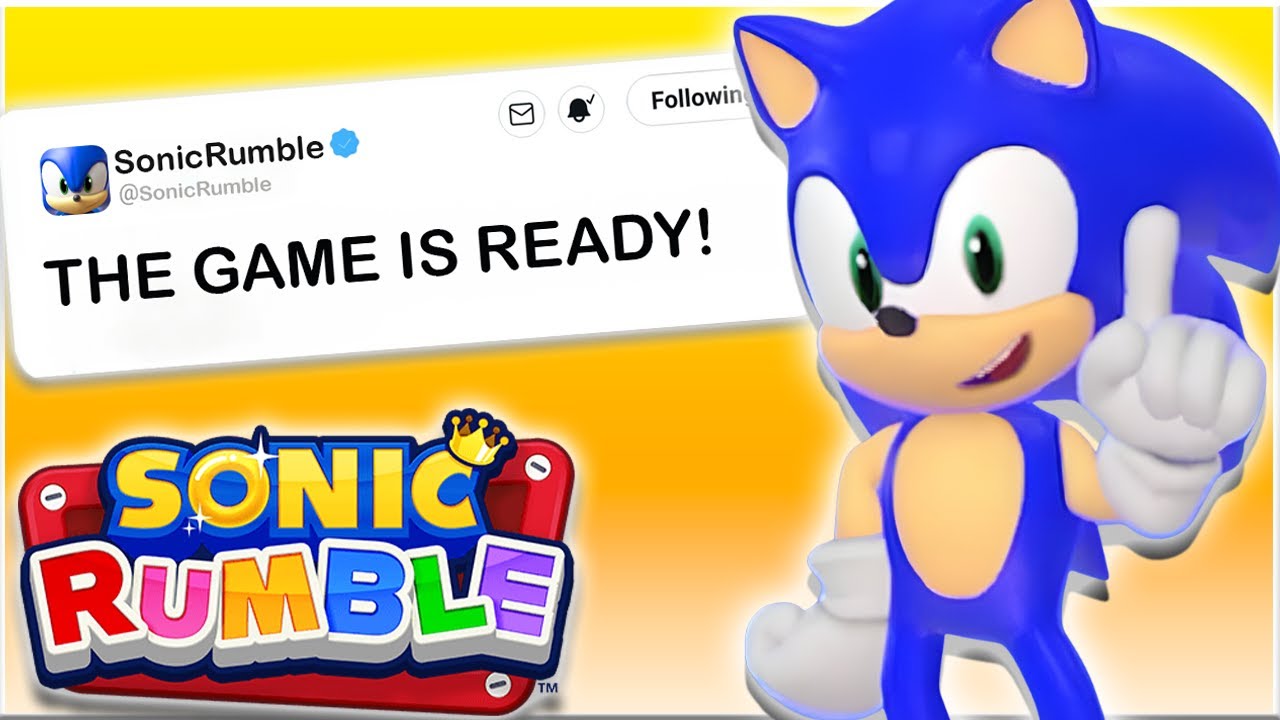 SONIC RUMBLE IS FINALLY RELEASING! (Everything You Need To Know)