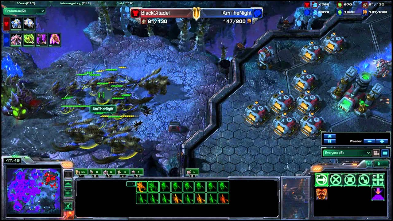 HD Starcraft 2 ST.Rainbow v Taeho p2
