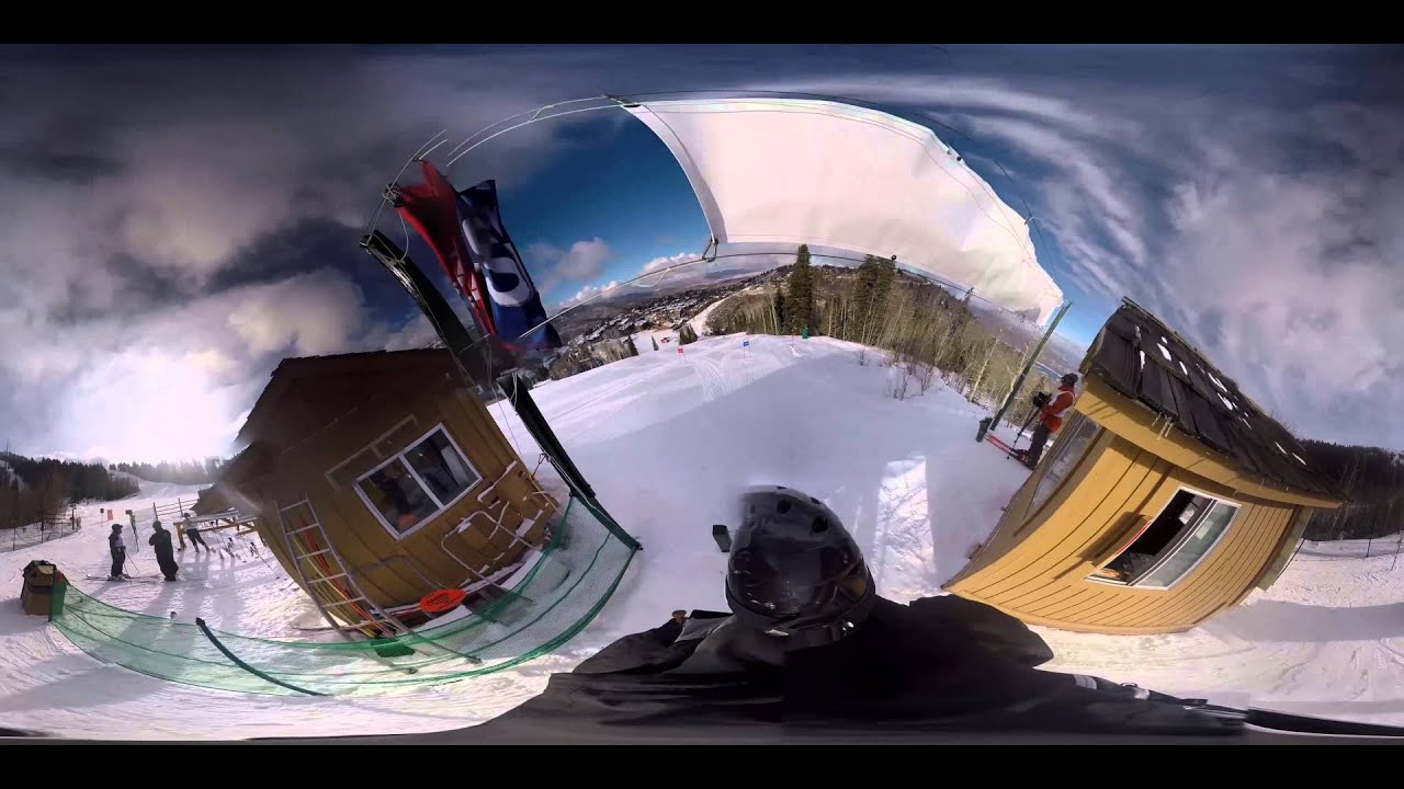 #360Youtube Magnetic Ski Run #1