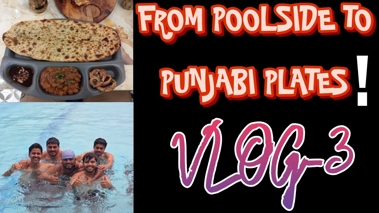 🌞 Friends’ Day Out: Swimming + Punjabi Feast! 🍽️ #ViralVlog #FoodLovers #trending 