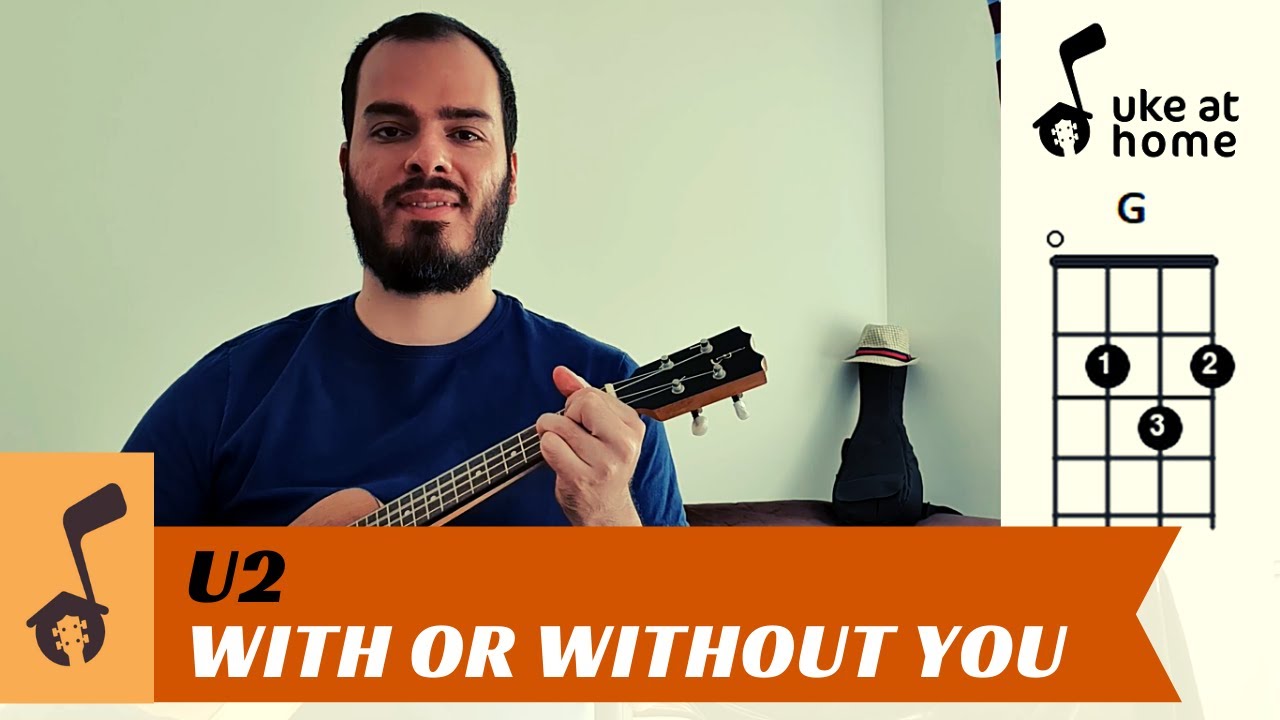 U2 - With Or Without You | Ukulele tutorial