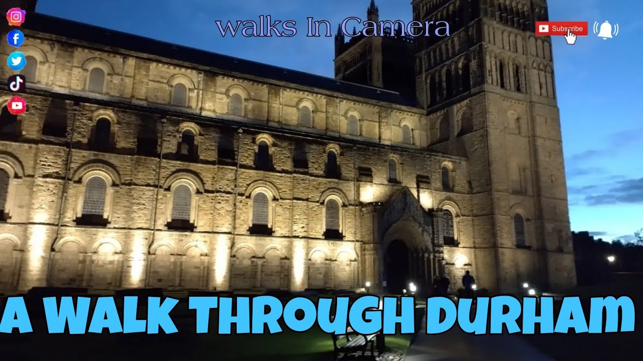 Historic City Walk: Durham (4K) #walkingtour #travel #explore #history
