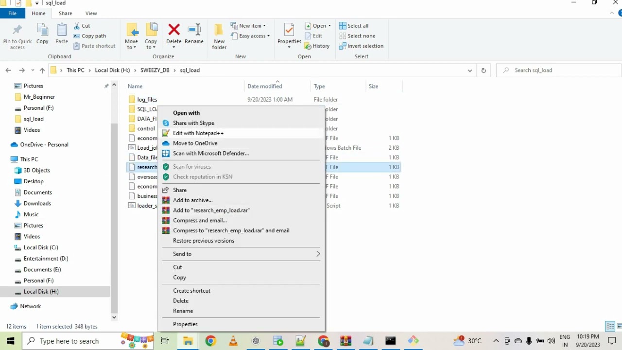 #3 How to hide the DB creds and path of data files in SQL Loader scripts using Shell Scripts loader