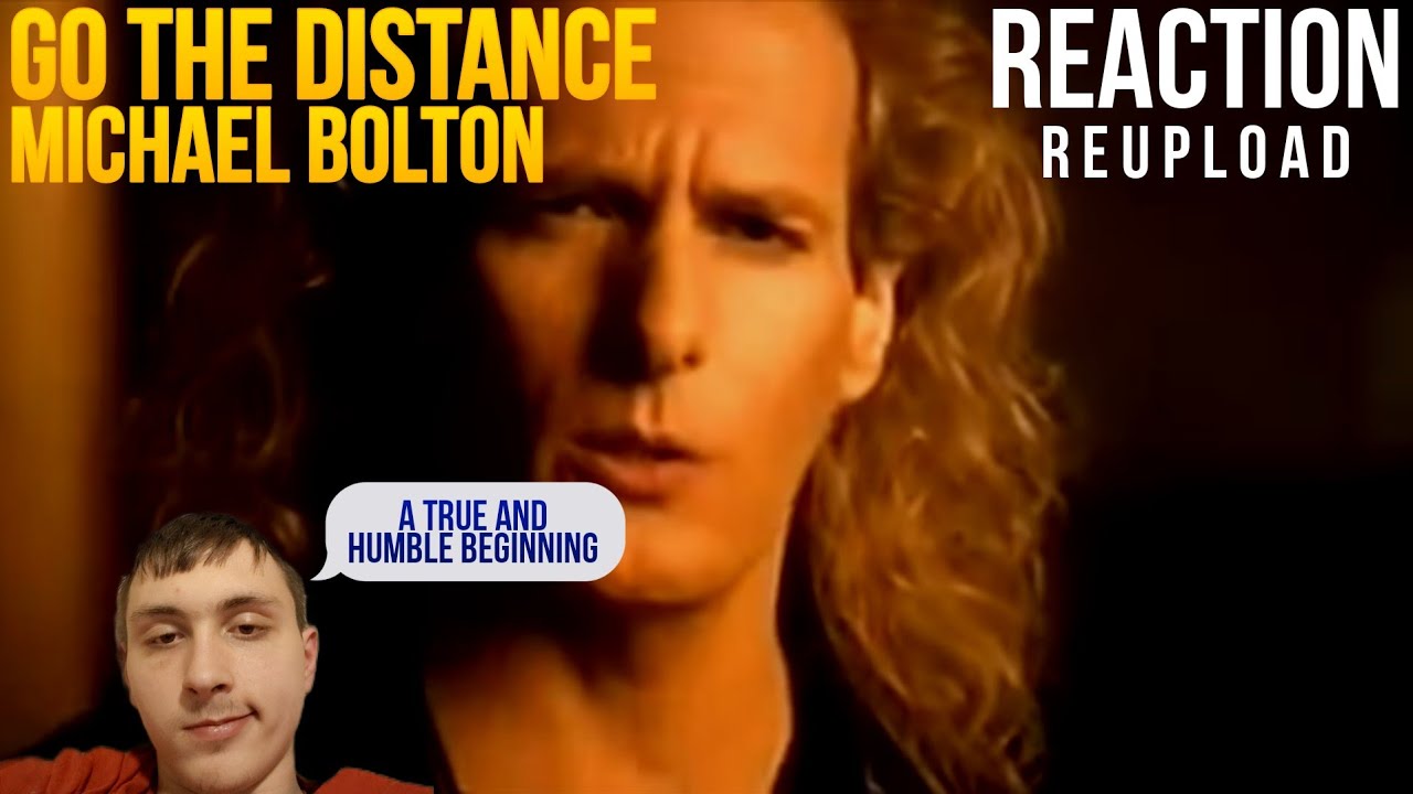 Michael Bolton - Go The Distance REACTION