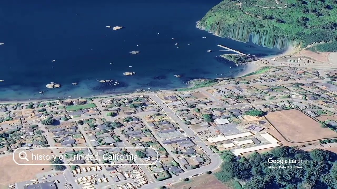 The history of Trinidad, California