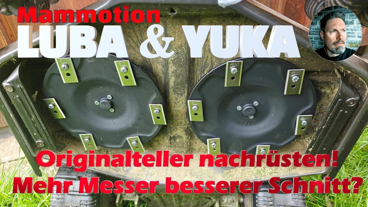Mammotion Messerteller nachr&uuml;sten! Besserer Schnitt?