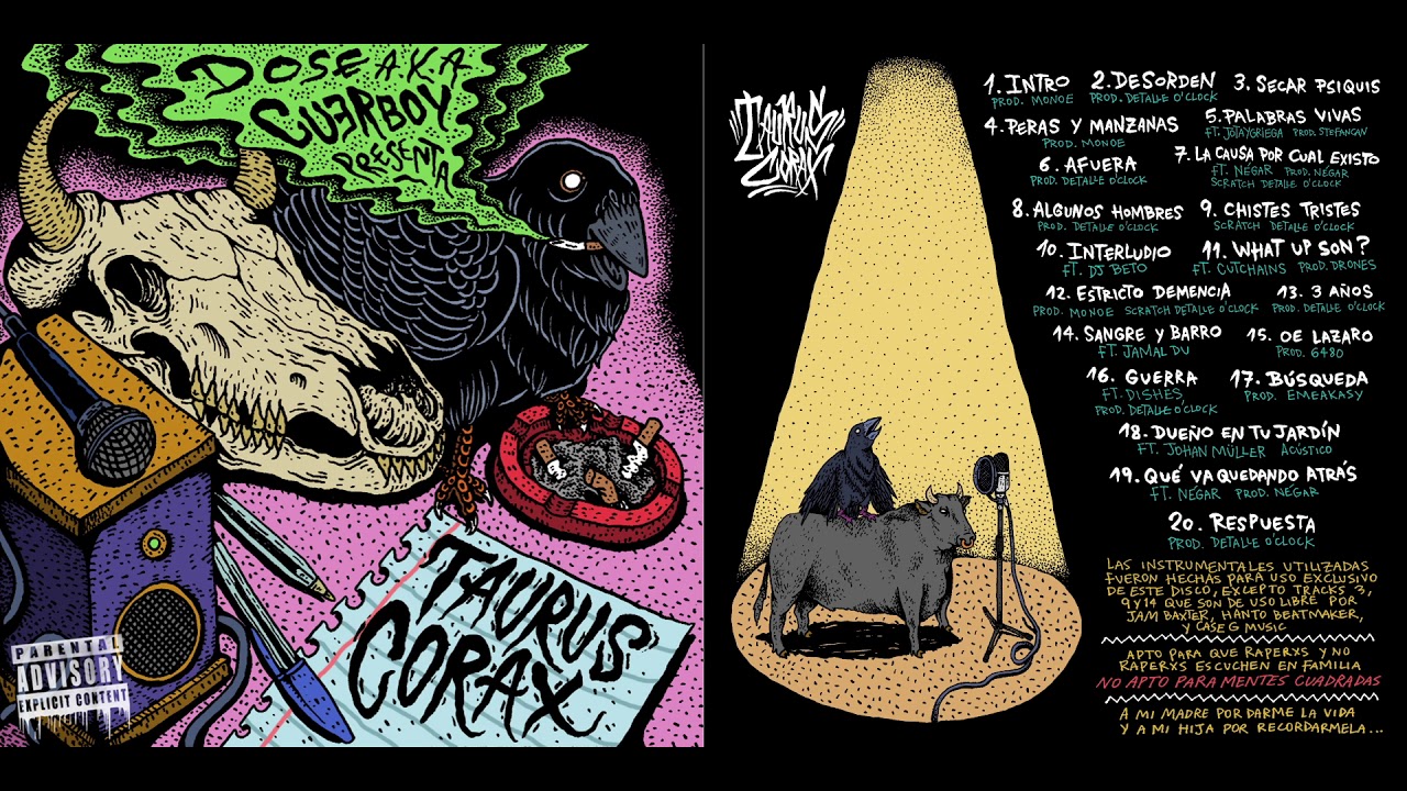 TAURUS CORAX / 14. SANGRE Y BARRO( CON JAMALDU ) / DOSEXPRESIONES A.K.A CUERBOY