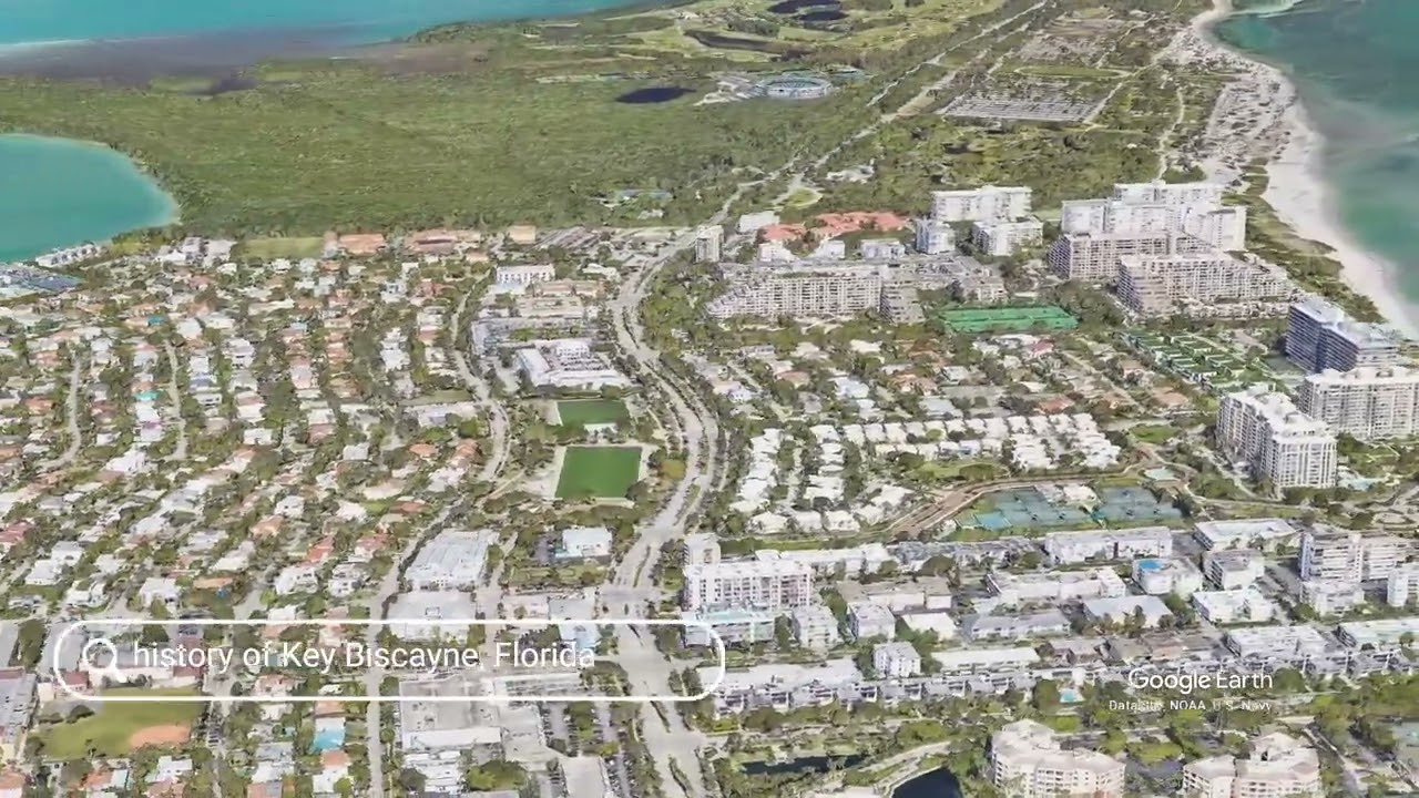 The history of Key Biscayne, Florida