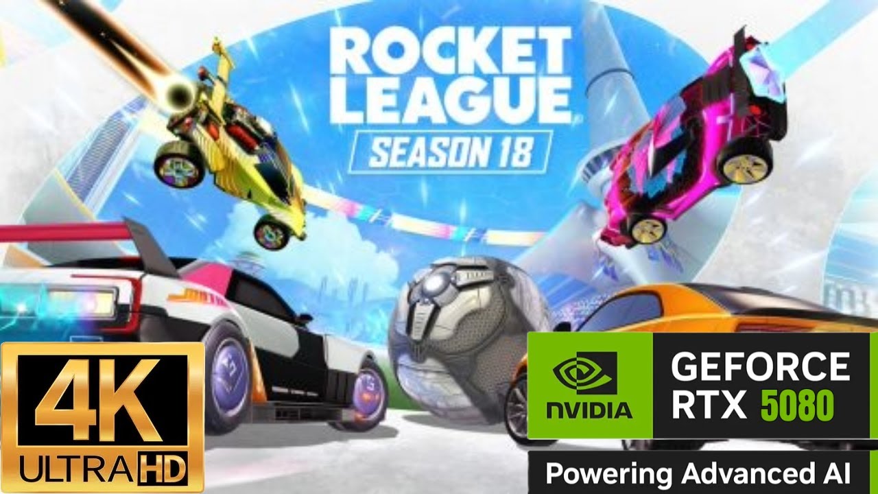 Rocket League Benchmark Test On A RTX 5080 |  4K/1440p