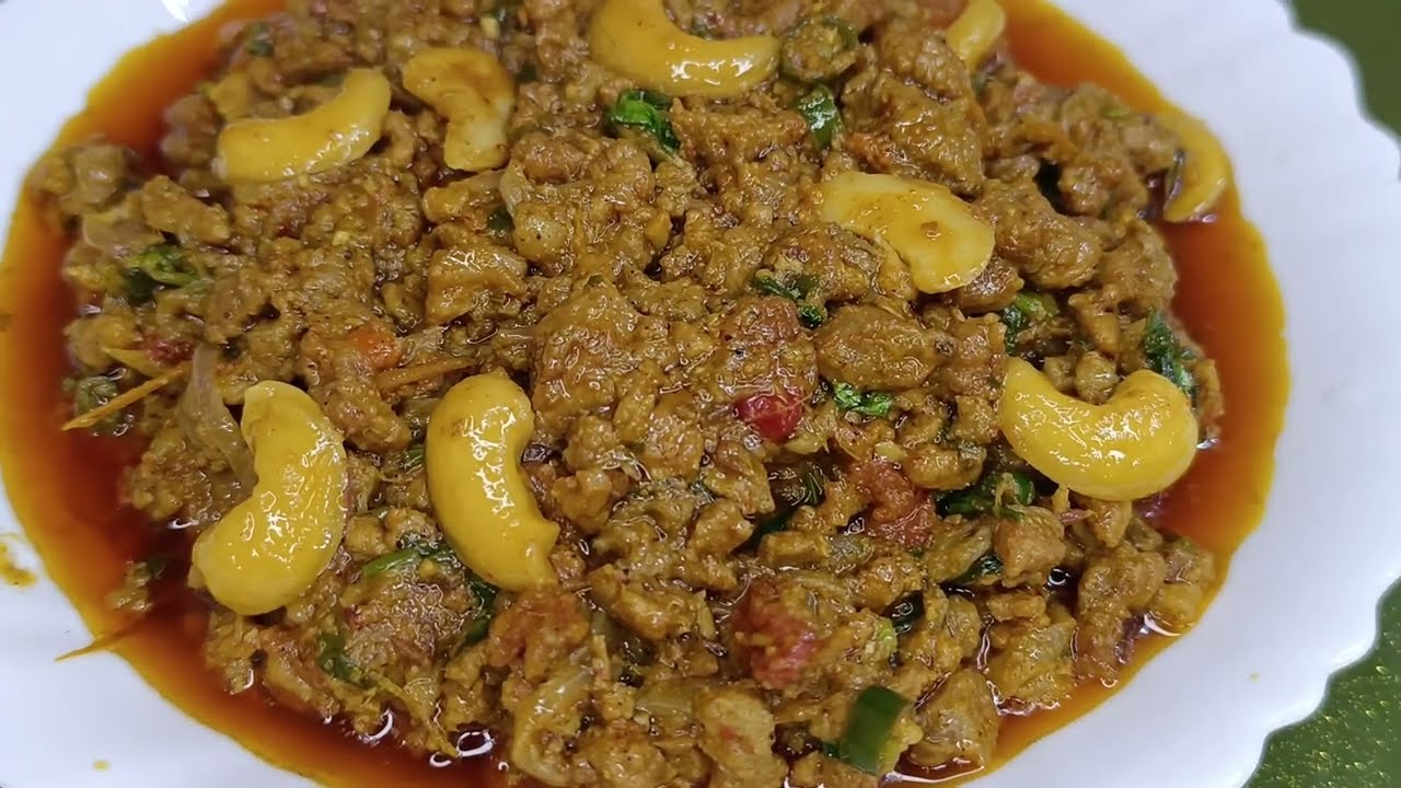 Kaju Keema Recipe 😋I Shahi Kaju Keema Recipe|शादियों वाला काजू कीमा बनाए टेस्टी l keema recipe