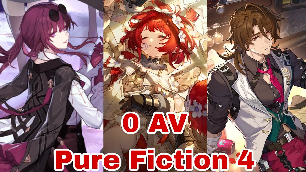 [ Honkai Star Rail ] Kafka & Tribbie & Gallagher Pure Fiction 4 | 0 Cycle | 0 AV Clear 