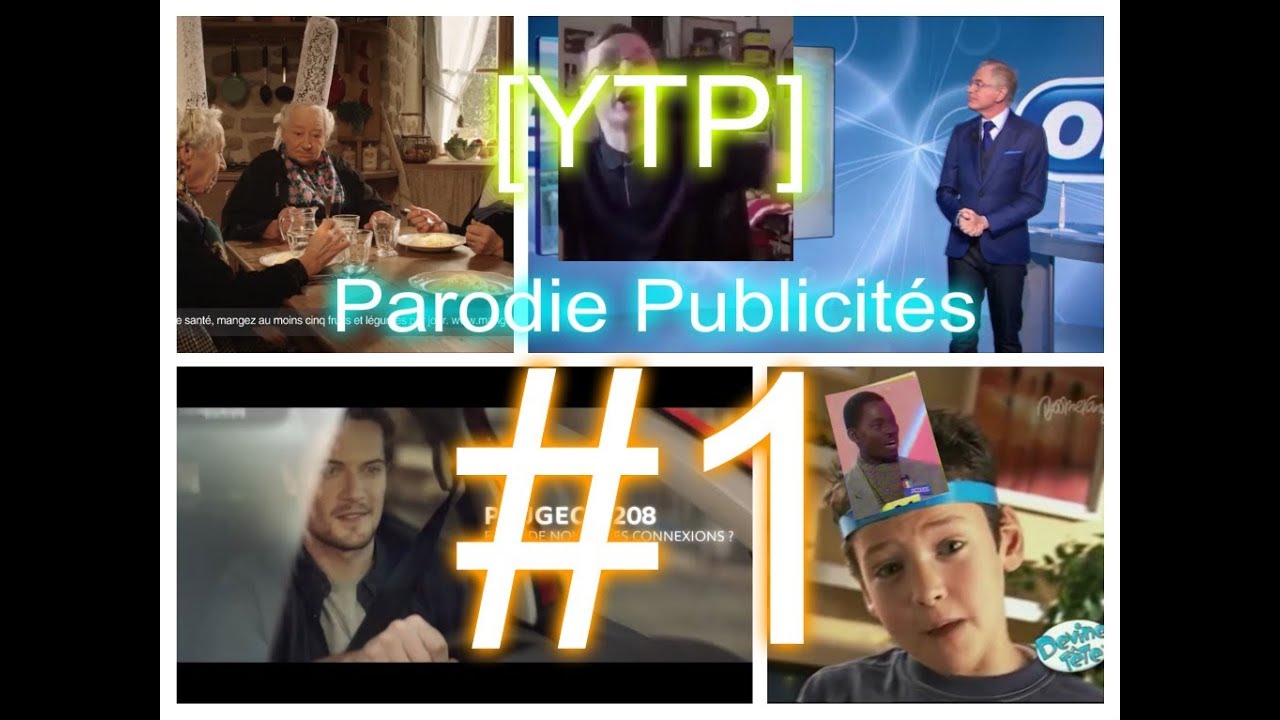 [YTP] FR - Parodie Publicités #1 - jefaischierlemonde