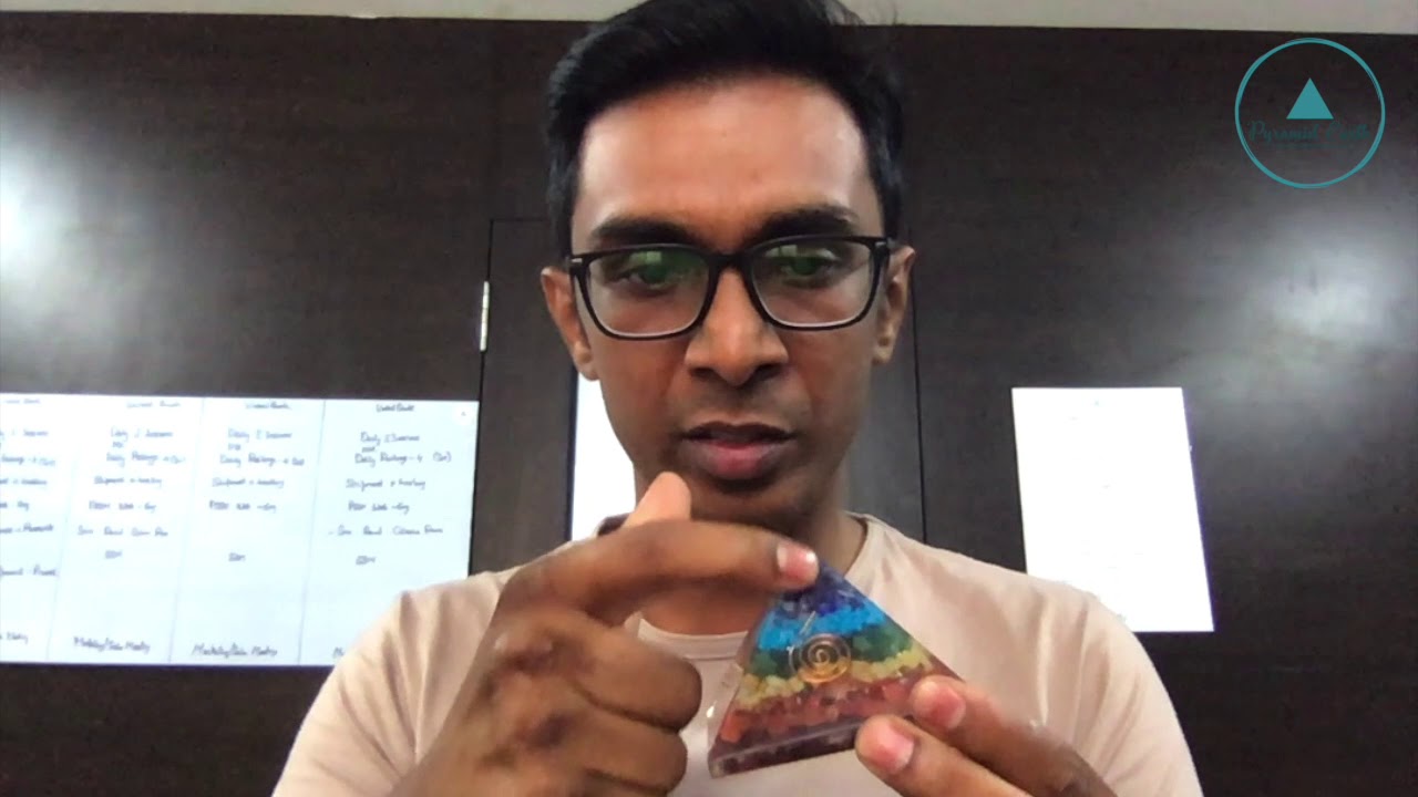 Ayyappa Pindi - Orgone Seven Chakra Wish Pyramid - 51Pyramids