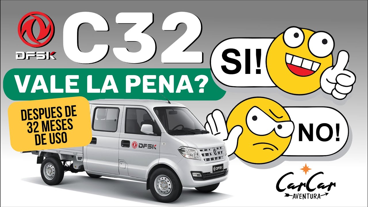 Vale la pena el utilitario DFSK C32? Argentina 2024 - tras 32 meses de uso