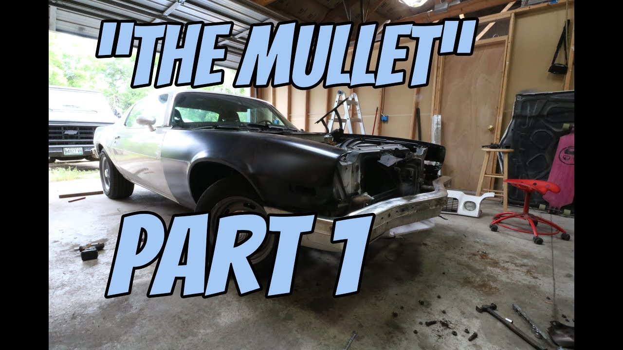 '76 Camaro Pro-Touring Build Part 1 | Bumper Tuck and Front End Tear Down
