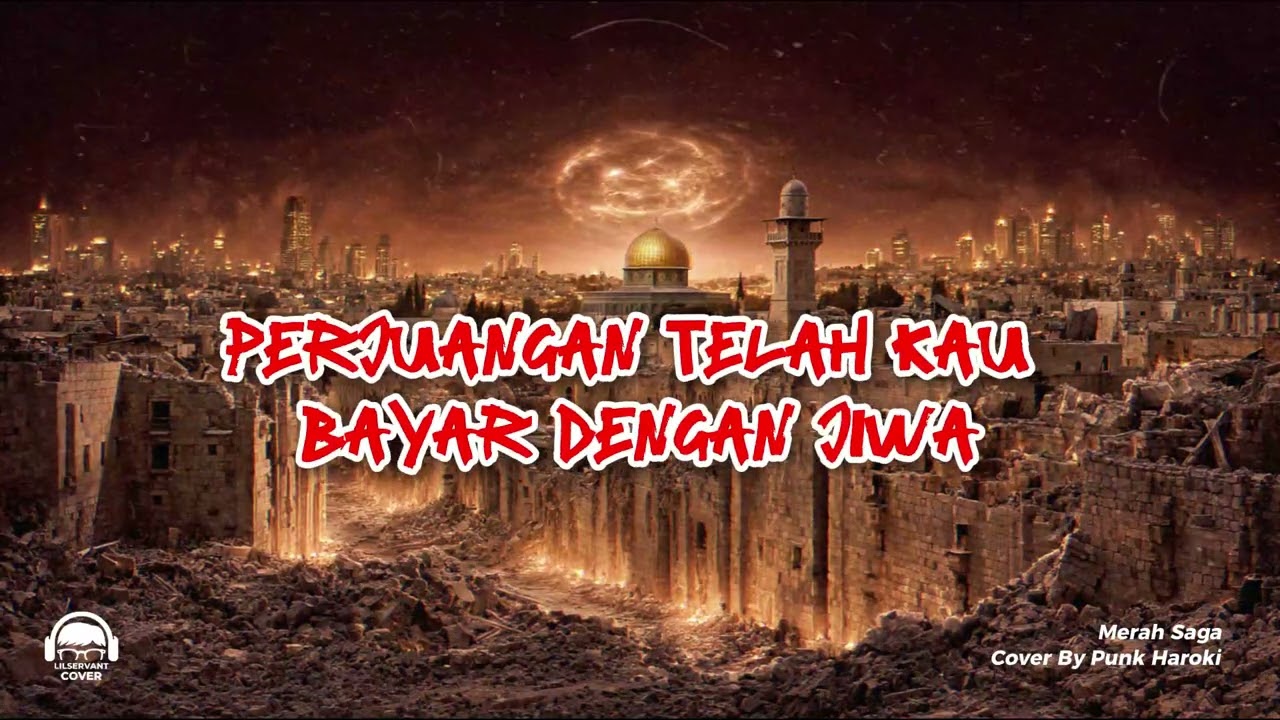 Merah Saga - Shoutul Harokah (Pop Punk Cover) By Punk Haroki | Palestina Merdeka