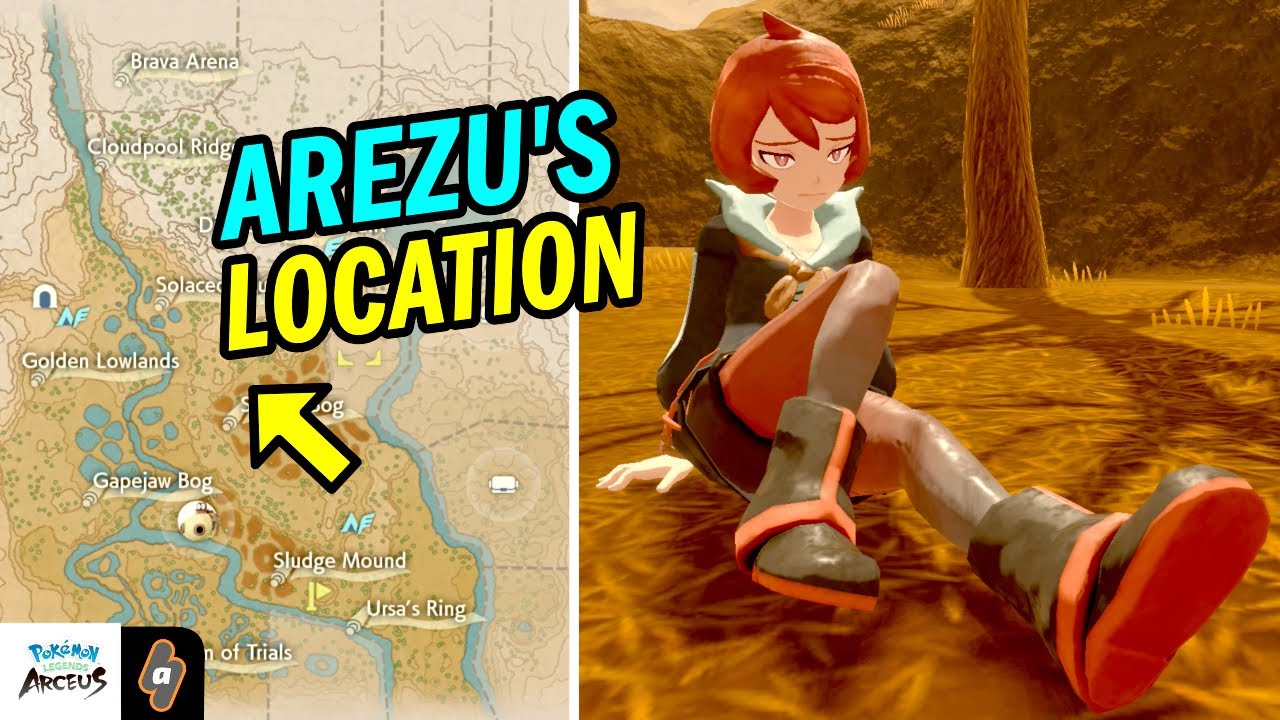Where to find Arezu in Crimson Mirelands | Pokemon Legends Arceus Walkthrough