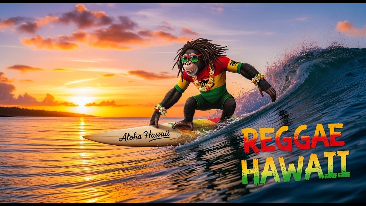 Pure Hawaiian Reggae Vibes 🌞 Chill Island Music for Relax & Peace