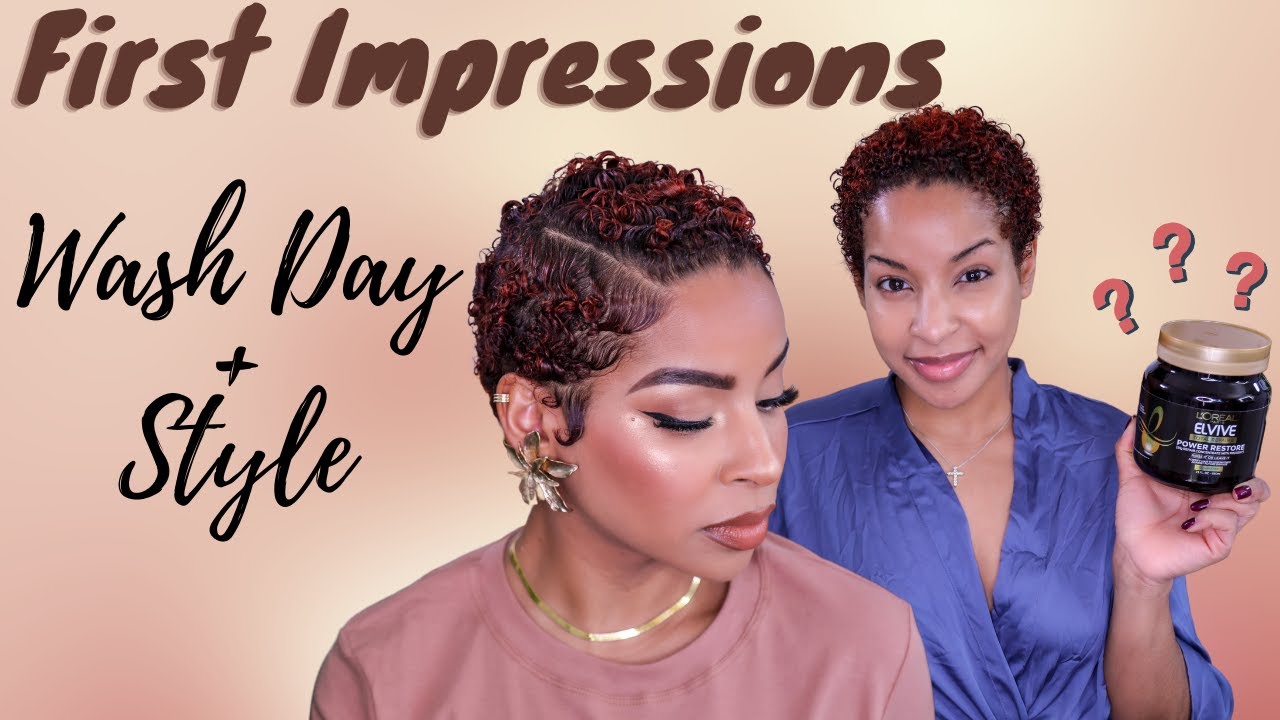 Wash day + Style Using New Products..Can It Work?