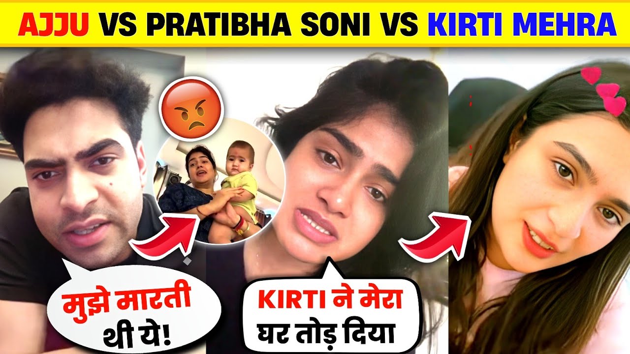 😱Ajju0008 VS Pratibha Soni VS Kirti Mehra Controversy Full Video EXPOSED!😡l Ajju0008 vs Hellops8