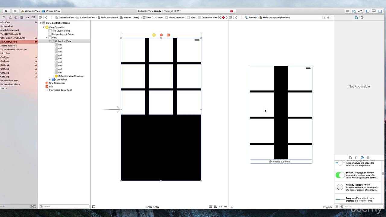Image Gallery Creating the Collection View Part 1