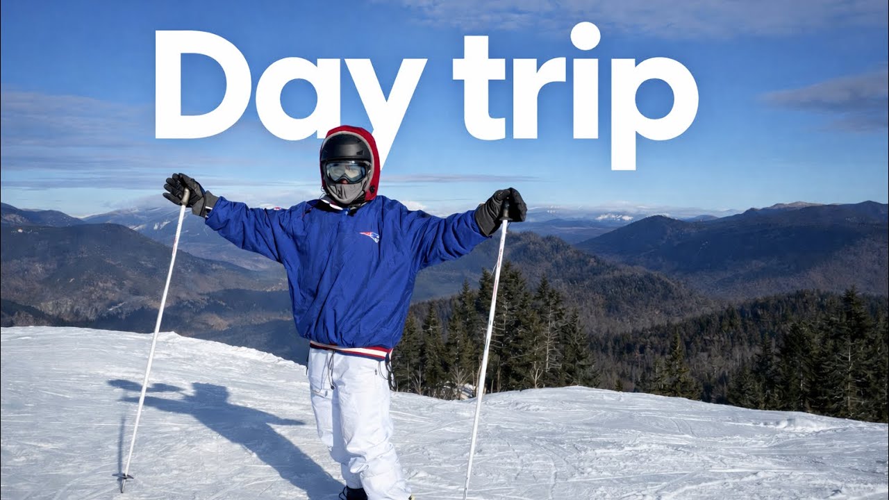 Day trip to Loon Mountain Ski Resort | Hit my first jump