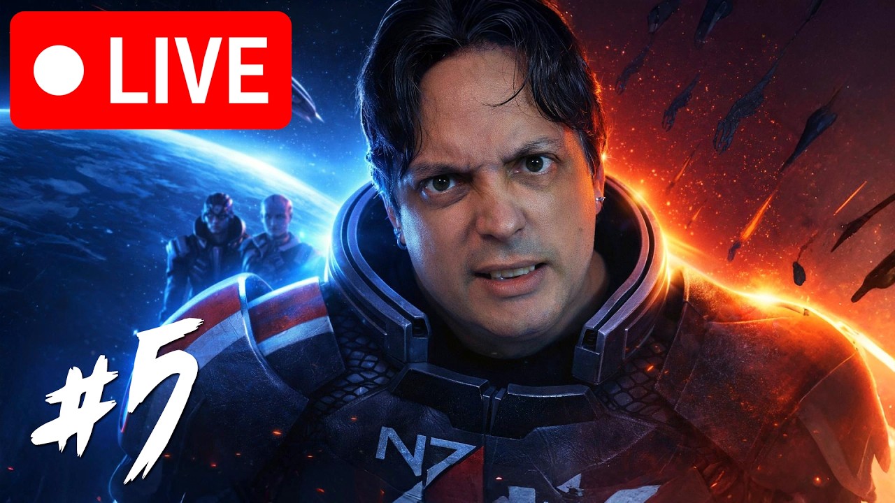 [LIVE] HORIZONTAL | Série de Gameplay — Mass Effect Legendary Edition em PT-BR | Dia 5