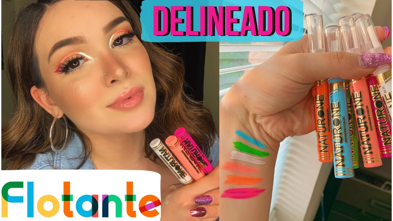 ¡DELINEADO FLOTANTE SÚPER COLORIDO (Y BARATÍSIMO)! #SallyBeauty | Diana De Anda