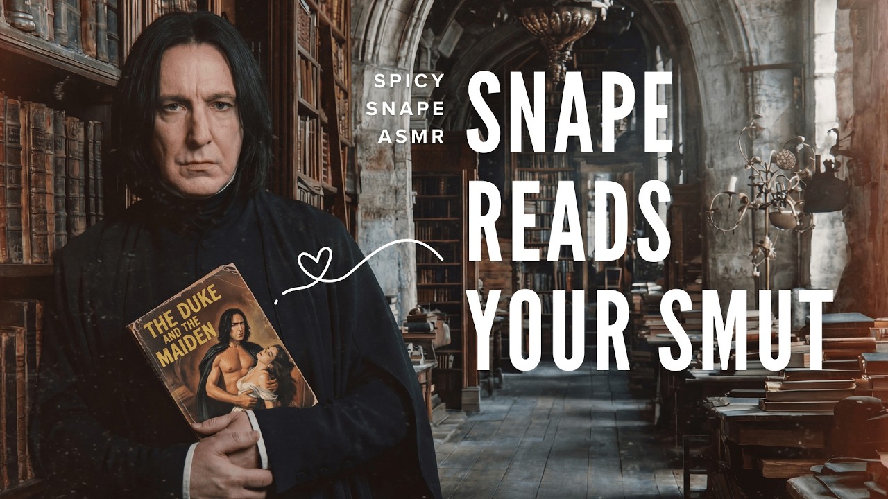 Severus Snape ASMR | Another kind of book club [Severus Snape x You]