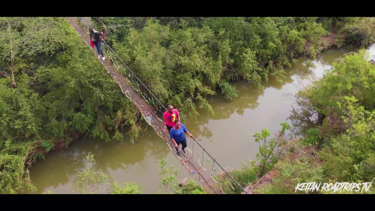 SCARY BRIDGE!!  at Nani's Kitengela glass (teaser)
