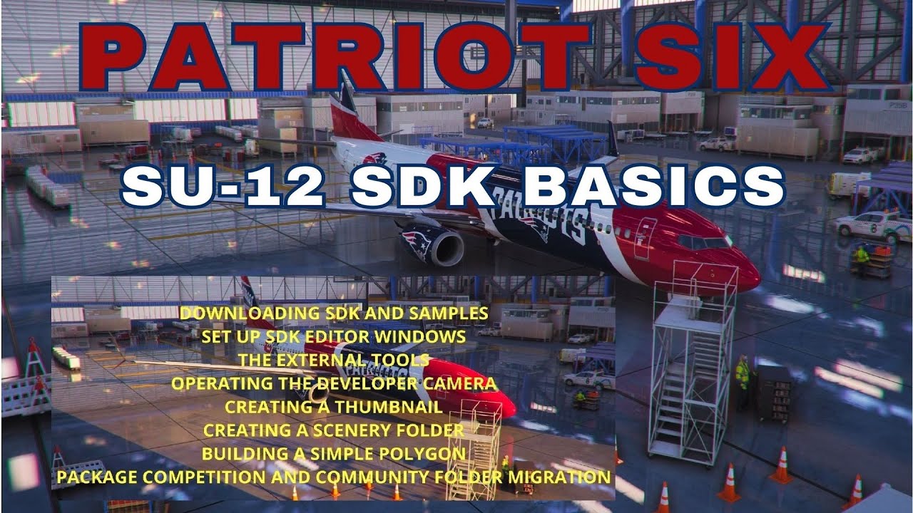 44 MSFS 2020 SDK TUTORIAL -  SU-12 Basics of Scenery Building - Great for Beginners - Zero to Go