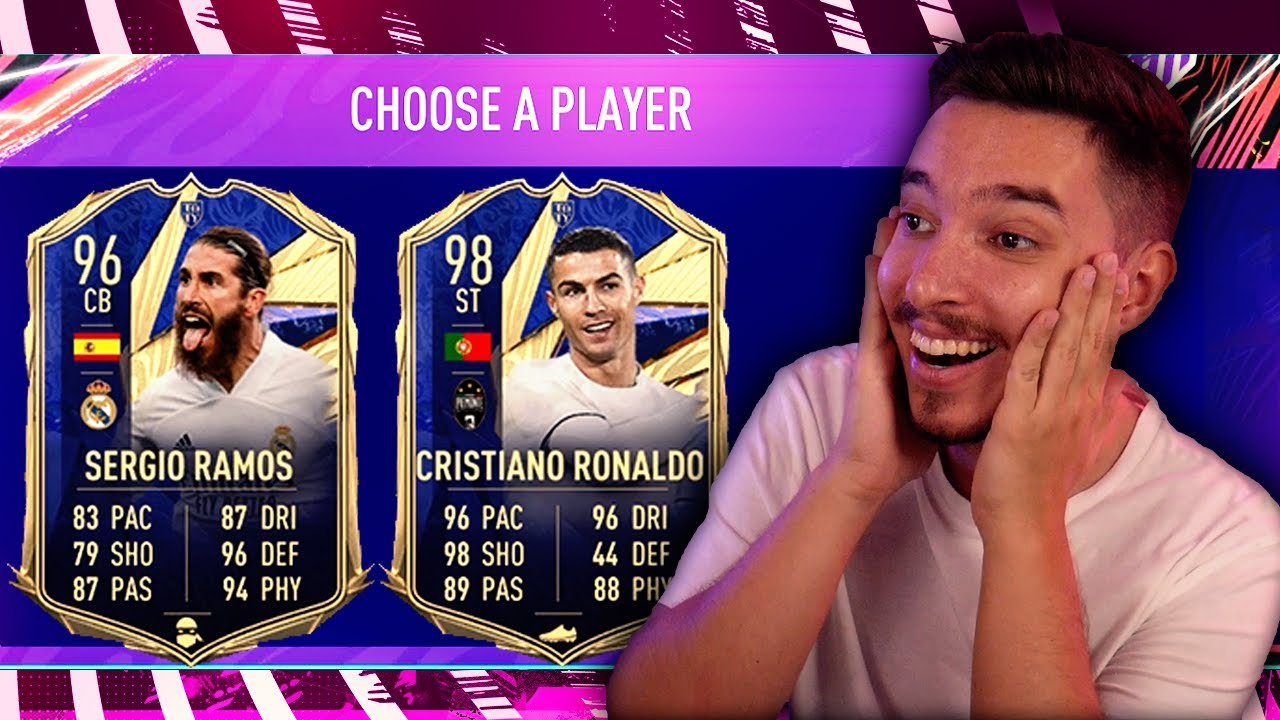 DRAFT CU TOTY LEGENDARI PENTRU REAL MADRID - CRISTIANO RONALDO SI RAMOS !!! FIFA 21 ROMANIA !!!