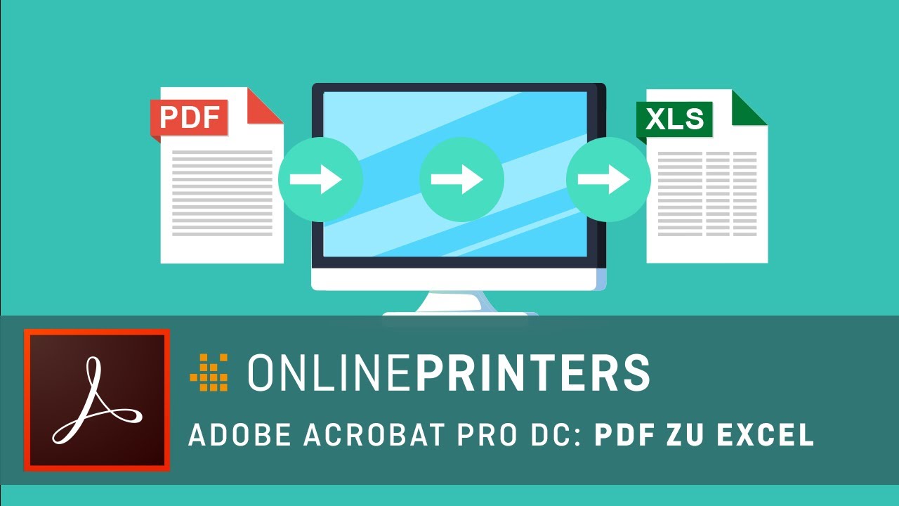 PDF in Excel umwandeln – Export mit Adobe Pro und Onlinediensten