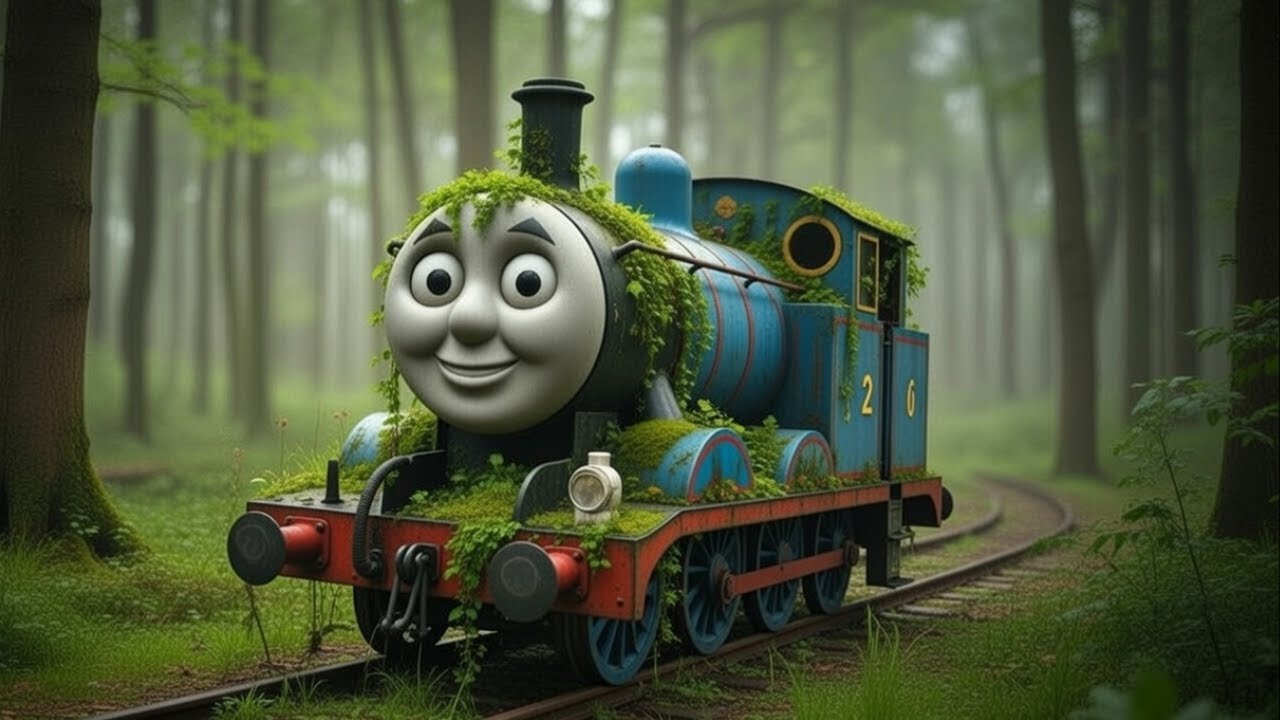 ASMR Car Restoration – Restoring an Abandoned Cursed Thomas Train in the Forest | Full Rebuild