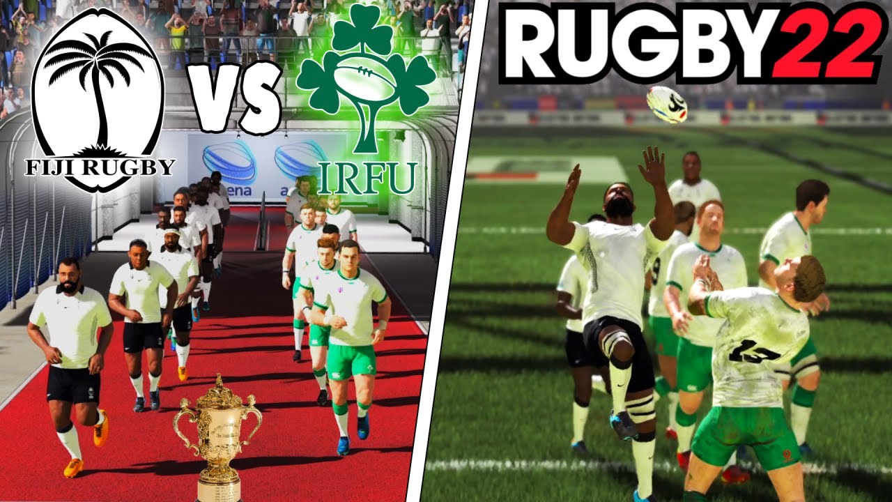 Can Fiji WIN the WORLD CUP? - FIJI vs IRELAND - World Cup Final | Rugby 22 Legend Difficulty