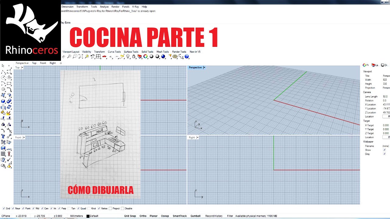DISEÑAMOS UNA COCINA DESDE 0 (PARTE 1)