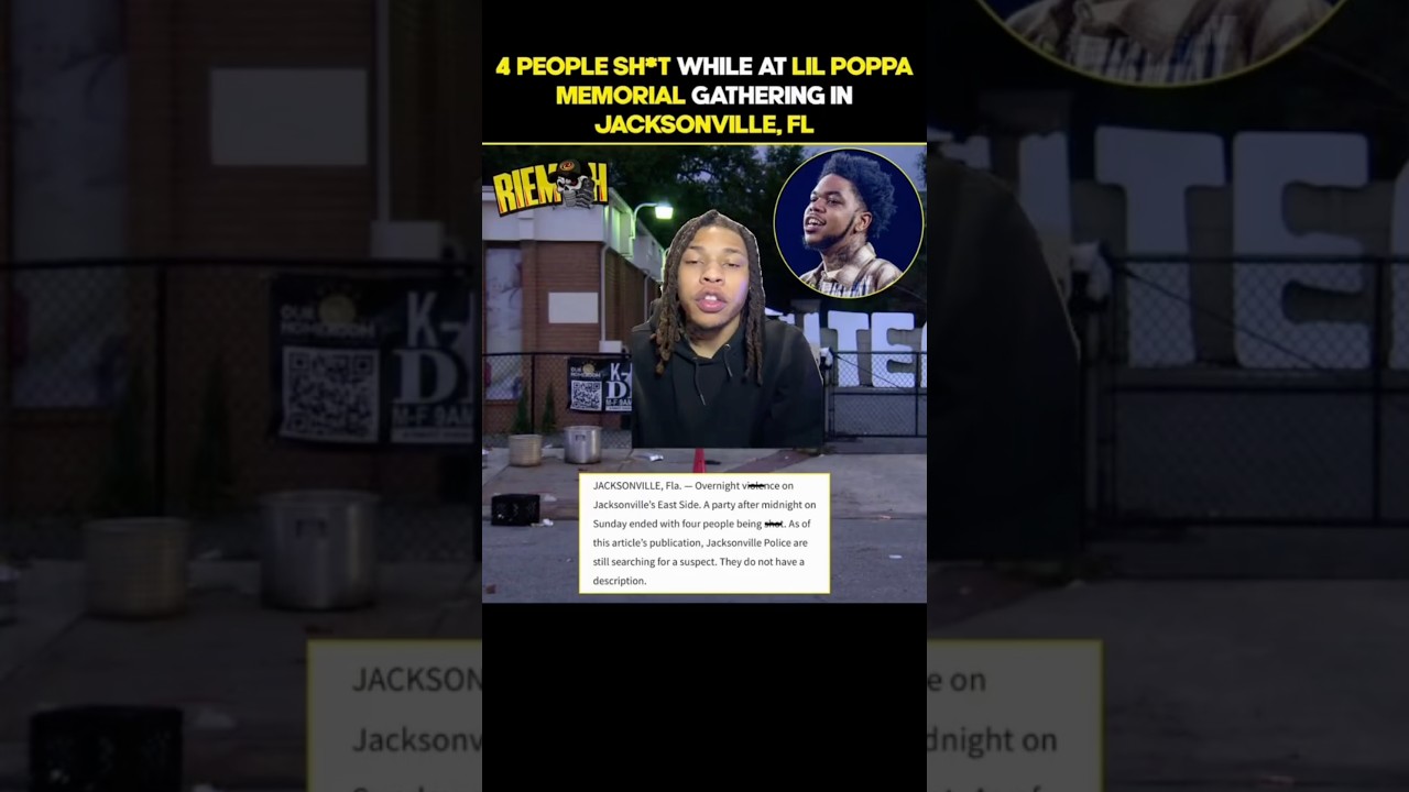 Жертвы стрельбы в память о Лил Поппе ‼️ #lilpoppa #rapper