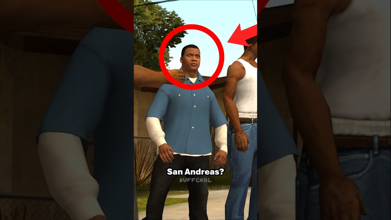 REAL Franklin in GTA SAN ANDREAS