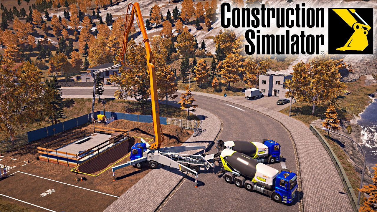 Construction Simulator 2022 🚧 Concrete Pumps 🚧 Deep View