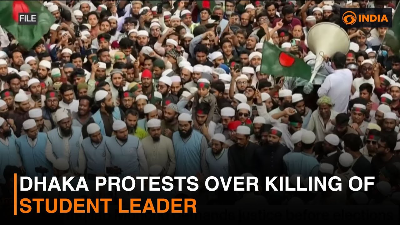 Dhaka protests over killing of student leader