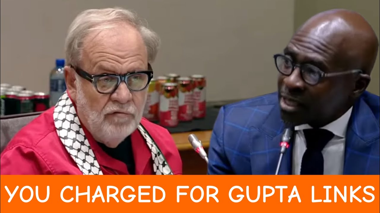 Член EFF Карл Нихуис требует от Gigaba исключить себя из комитета по обороне.
