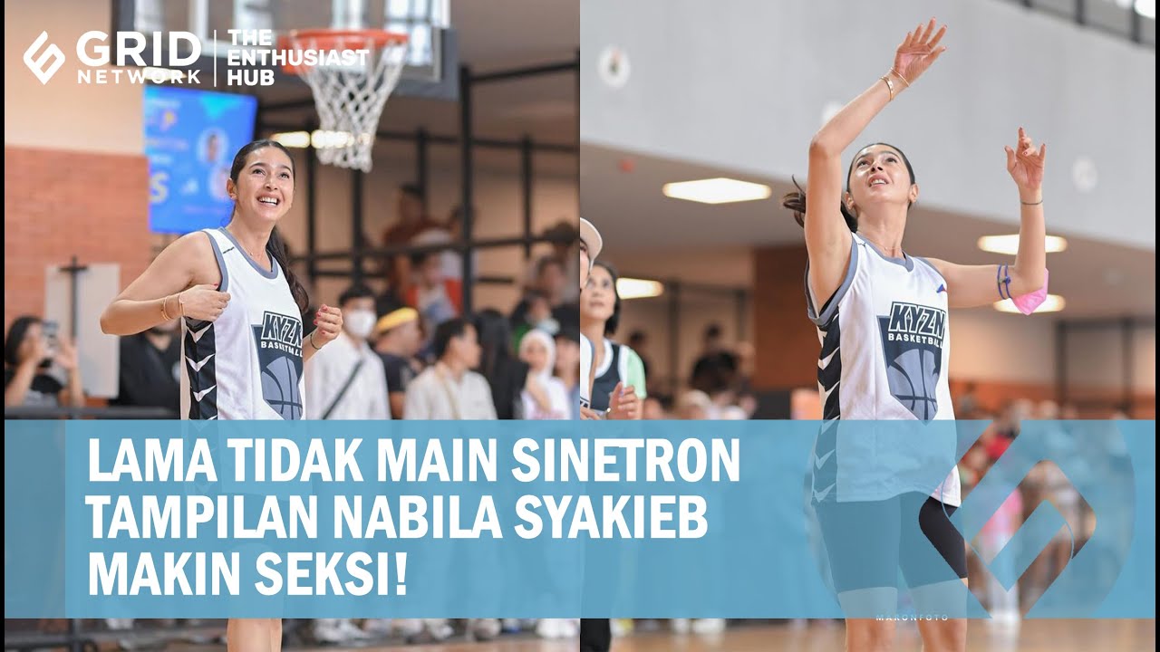 Bikin Gagal Fokus, Ketiak Nabila Syakieb Jadi Sorotan Saat Main Basket Pakai Singlet!