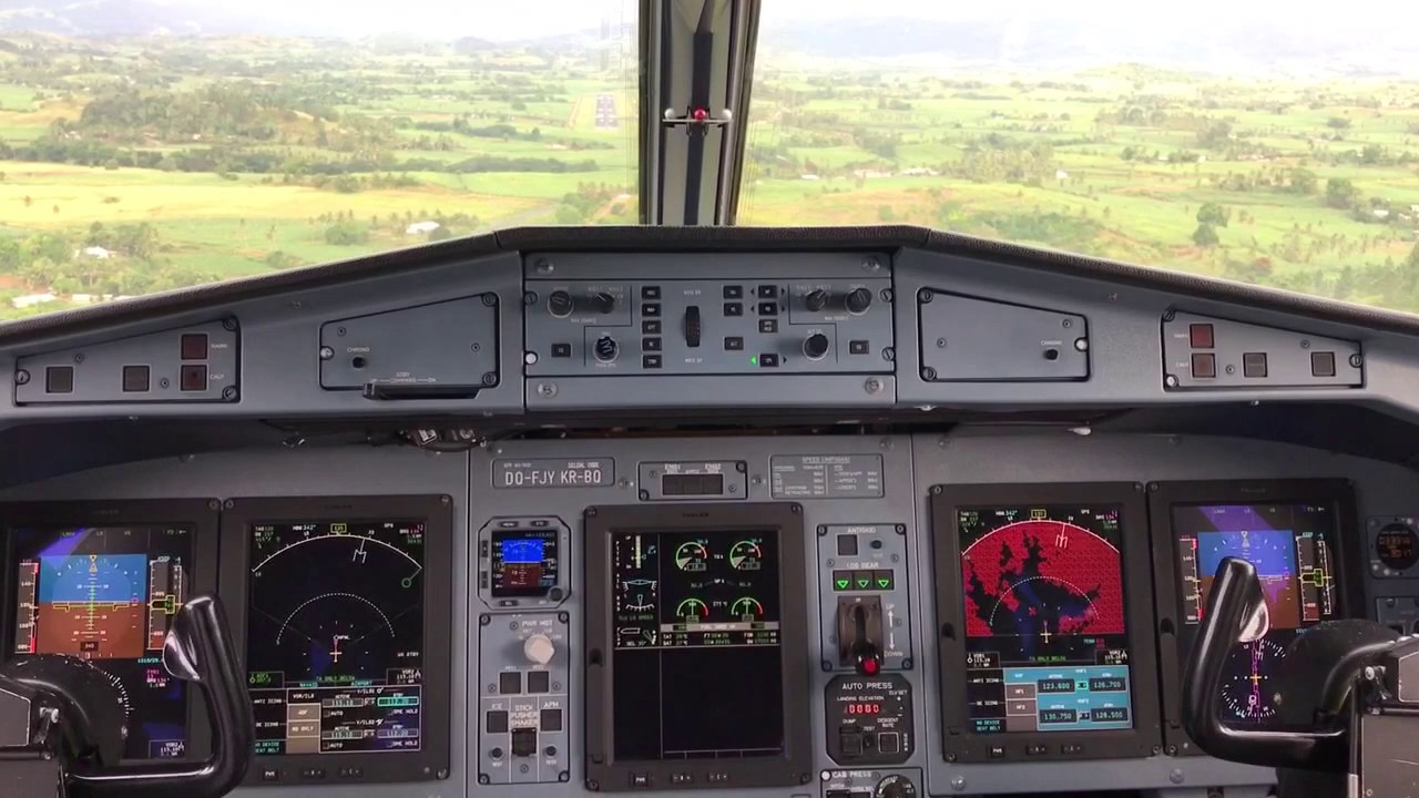 ATR Landing in Labasa RWY13