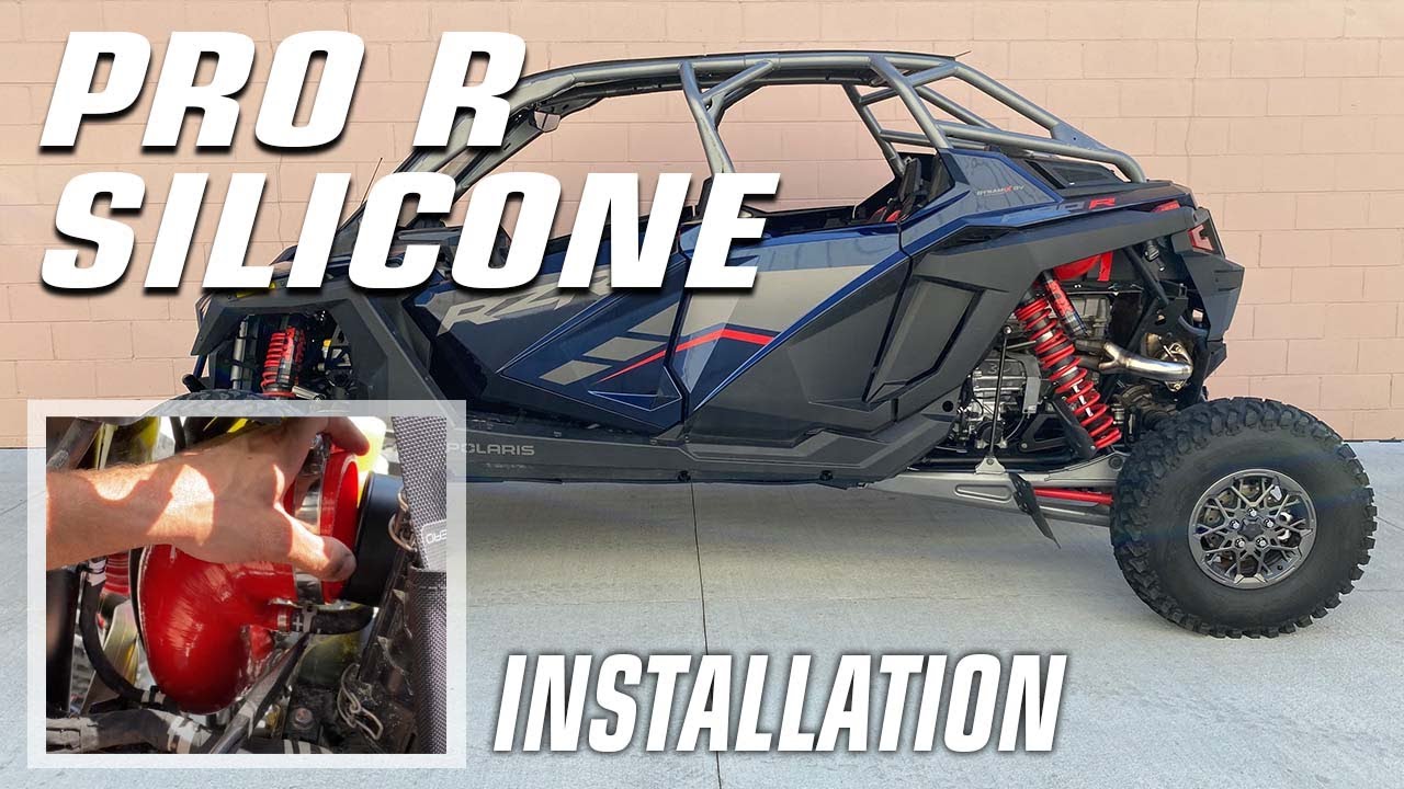 Installing RPM SxS RZR Pro R HD Silicone Intake Tubes