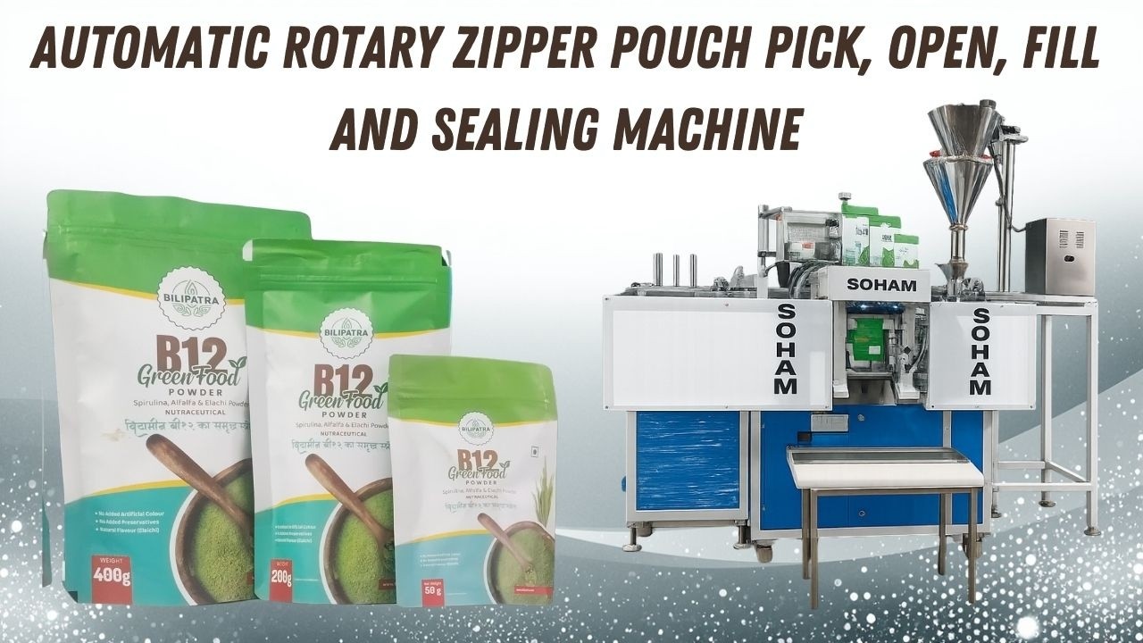 Automatic Zipper Packing Machine | High Speed Zipper Pouch Filling & Sealing Machine