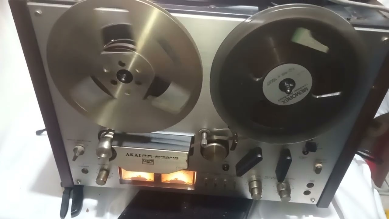 Gravador de rolo Akai GX - 4000DB - Importado do Jap&atilde;o #akai #gravador #recorder