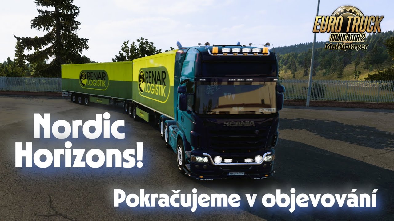 Euro Truck Simulator 2  Pokračujeme v Nordic Horizons!
